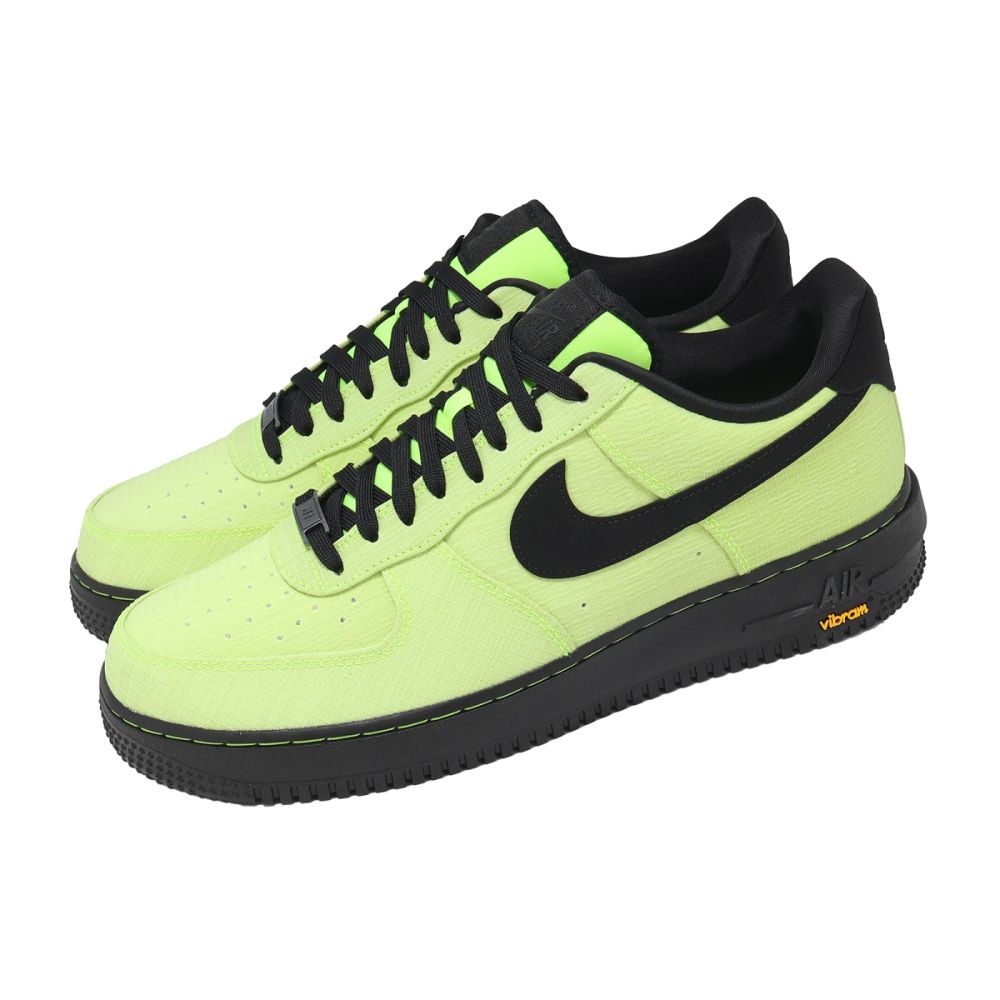 Nike 休閒鞋 Air Force 1 07 LX Vibram 男鞋 綠 黃金大底 IH1943-700