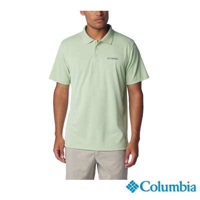 Columbia哥倫比亞 男款-Utilizer UPF30快排Polo衫-嫩綠色 UAX01260LM/IS