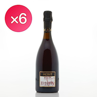 義大利賈柯巴齊0酒精香檳飲 (750ml)*6瓶
