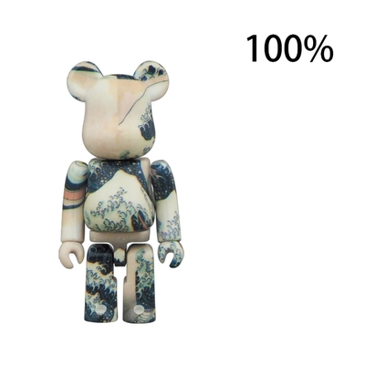 BE@RBRICK The Great Wave Off Kanagawa 神奈川沖浪裏葛飾北齋
