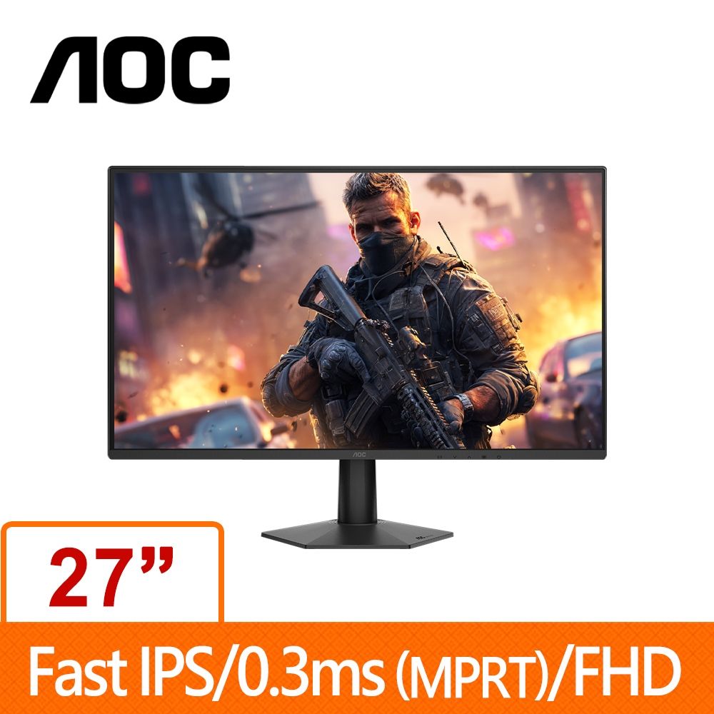 AOC Gaming 27型 27G50Z Fast IPS電競螢幕