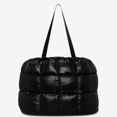 NIKE 側背包 手提包 運動包 隨身包 NK NSW PUFFLE TOTE 2.0 黑 HQ0220-010 (2734)