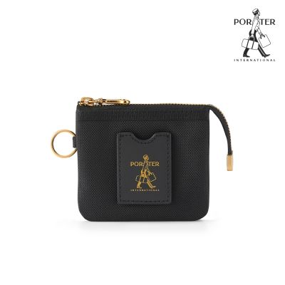 PORTER INTERNATIONAL - 經典復古LUXY零錢包 - 黑