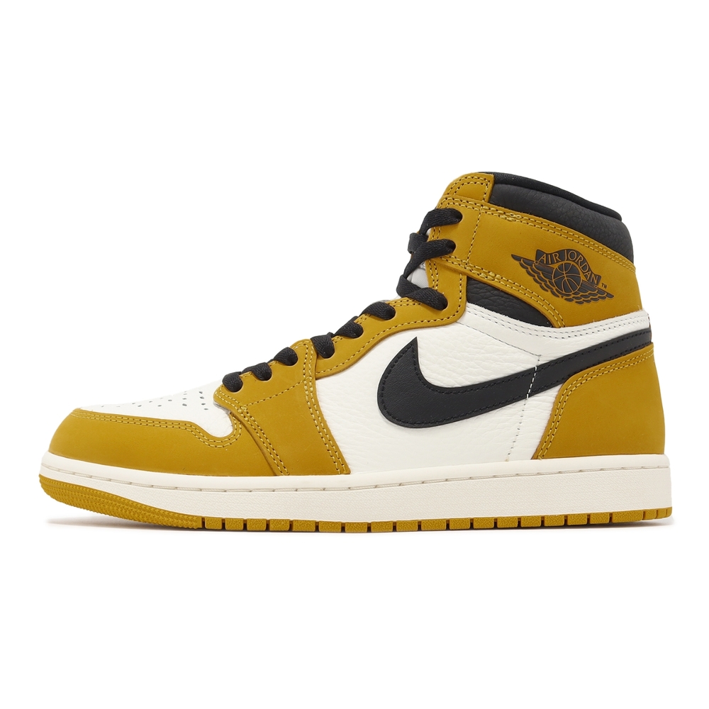 黃黃 Nike 休閒鞋Air Jordan 1 Retro High OG Yellow Ochre 黃男鞋DZ5485