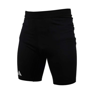 ADIDAS 男緊身短褲-五分褲 訓練 運動 休閒 IY5511 黑白