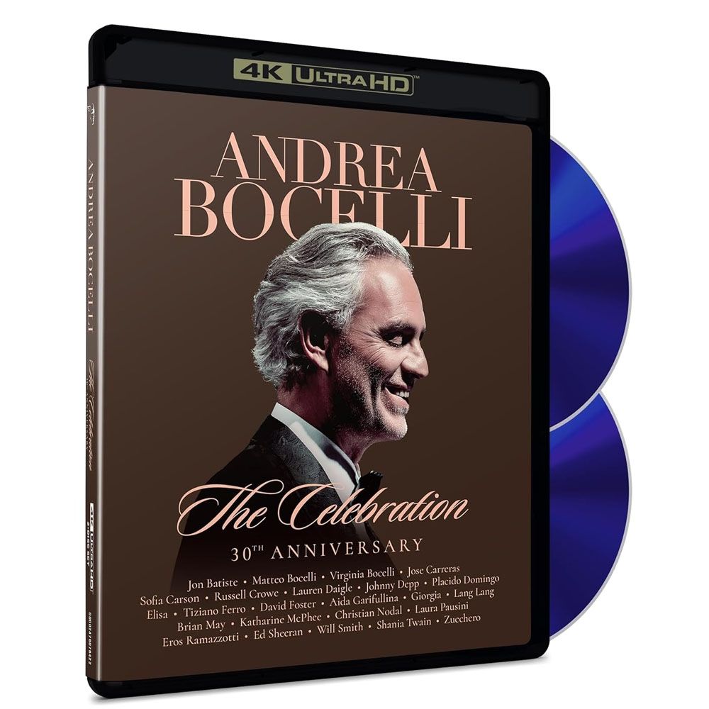 安德烈波伽利/出道30週年美聲慶典(2Disc 4K UHD) (無字幕) | 電影藍光BD | Yahoo購物中心