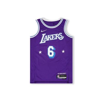 Nike LeBron James 洛杉磯湖人隊 6號球衣 男款 DB4032-506