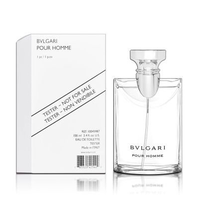 BVLGARI 寶格麗 Pour Homme 大吉嶺中性淡香水 100ML TESTER 環保包裝