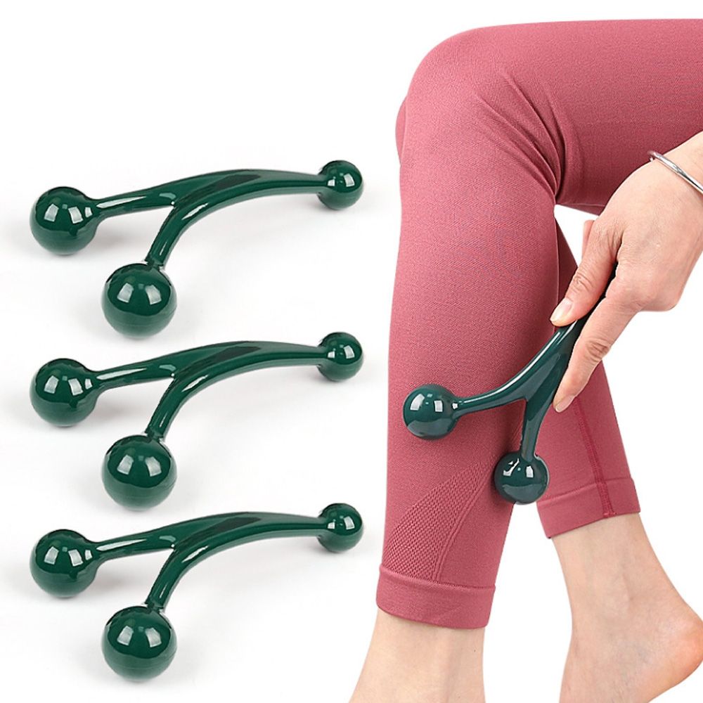 大友los2096實心圓潤三球肩頸足部點穴按摩全身疏通手持臉部滾輪按摩器| 鞋墊| Yahoo購物中心