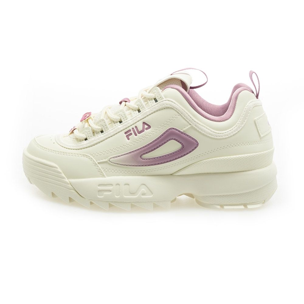 【FILA】DISRUPTOR 2 DAWN 女款 老爹鞋 米色 FS263SN03X001-660