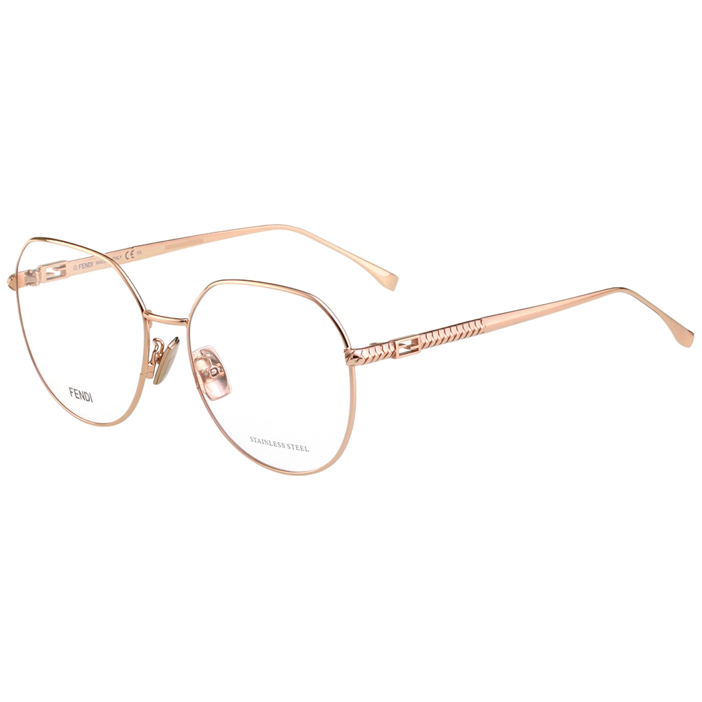 FENDI 光學眼鏡(玫瑰金)FF0454F | 一般鏡框| Yahoo購物中心