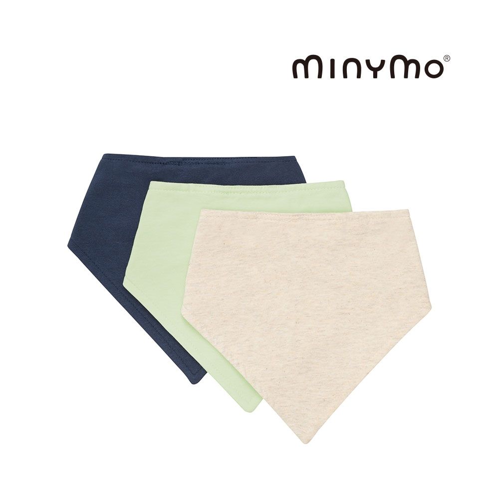 Brands4kids 圍兜兜3件組(深邃藍)_ minymo系列