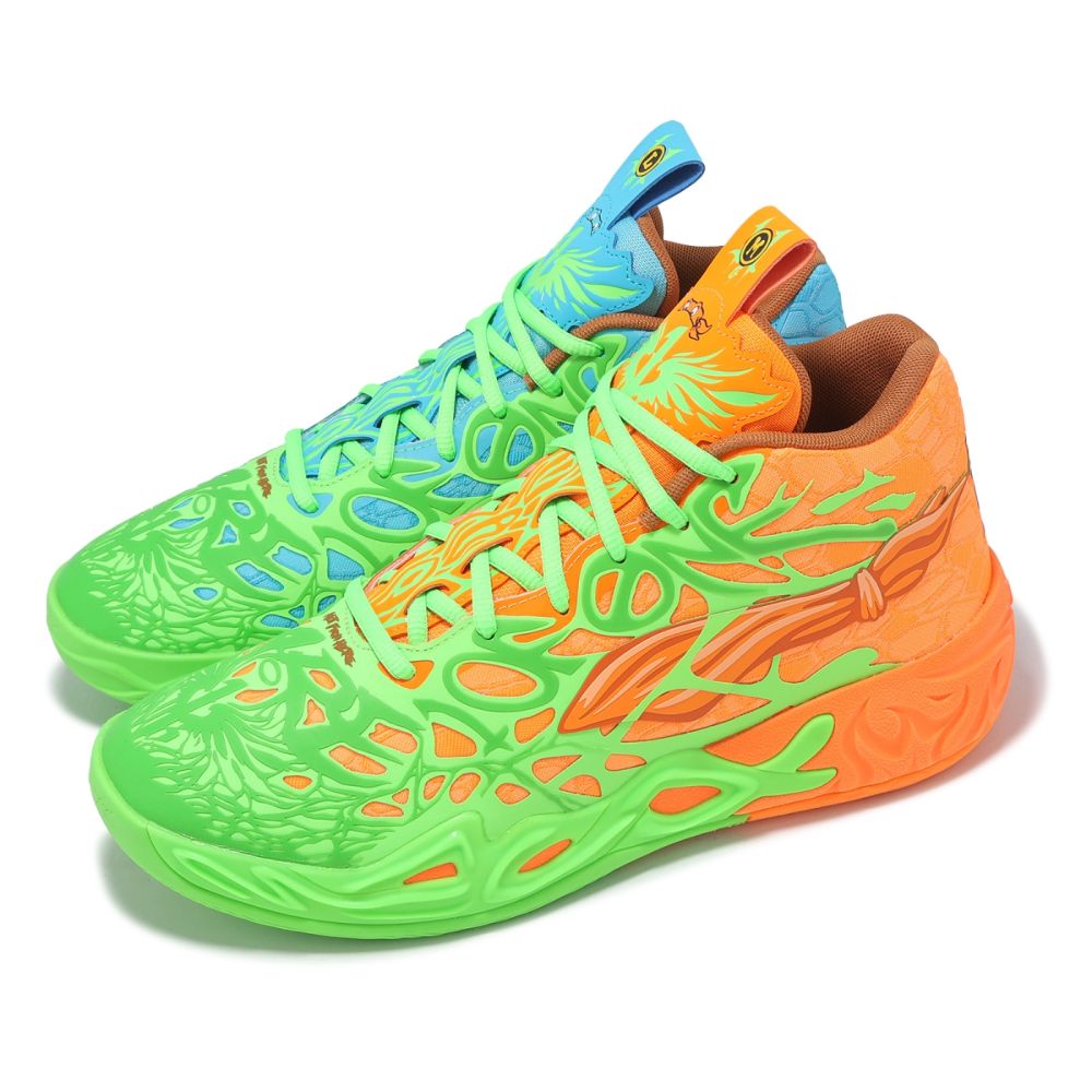 Puma 籃球鞋MB 04 TMNT LM 男鞋鴛鴦忍者龜聯名LaMelo Ball 31130701