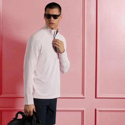 【G/FORE】BRUSHED BACK TECH 1/4 ZIP PULLOVER 男士 拉鍊長袖上衣