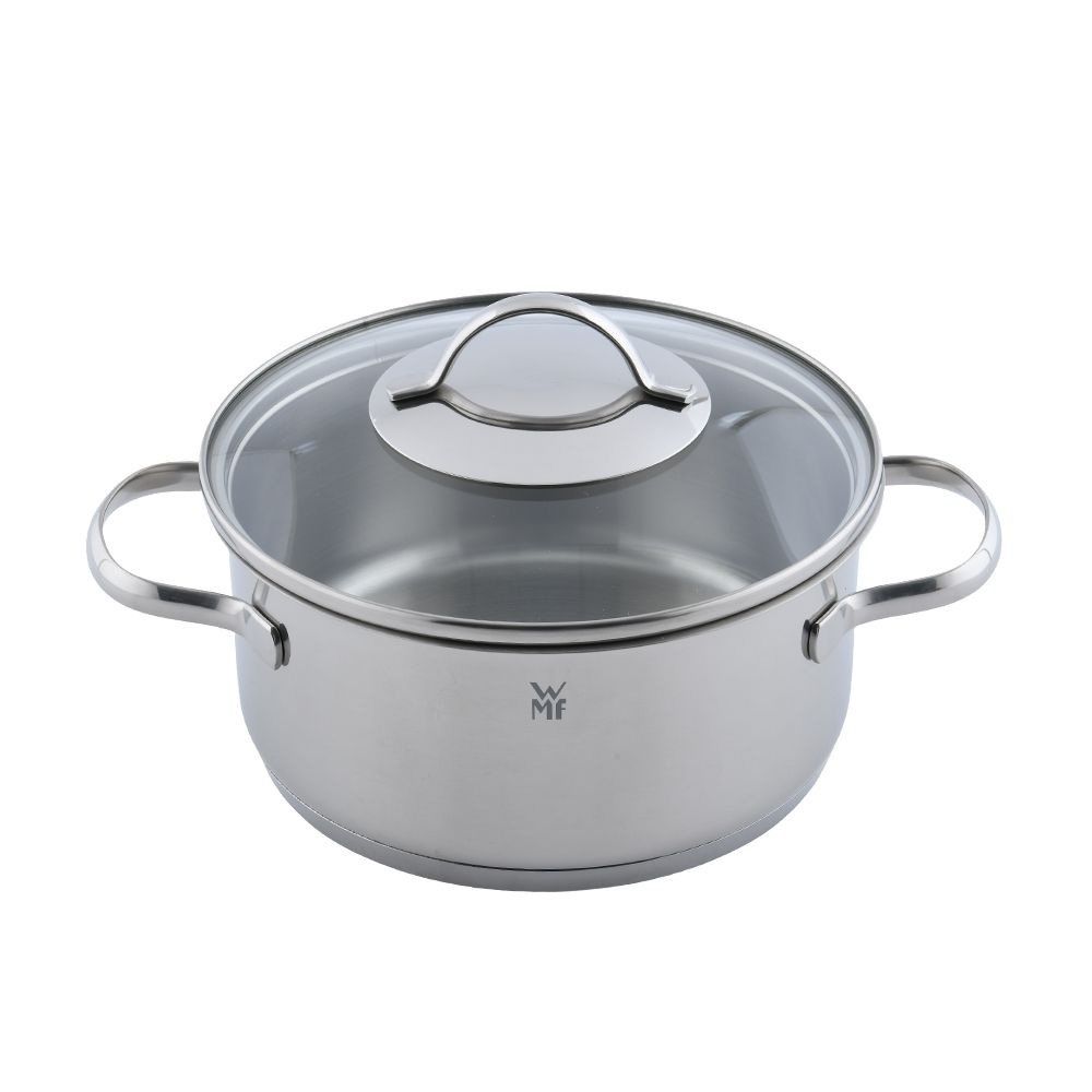 新品 WMF Provence Plus 深鍋20cm 蓋付 WMF PROVENCE PLUS 德國316 不鏽鋼矮身湯鍋(含蓋) 20cm 2.5L 湯鍋燉鍋