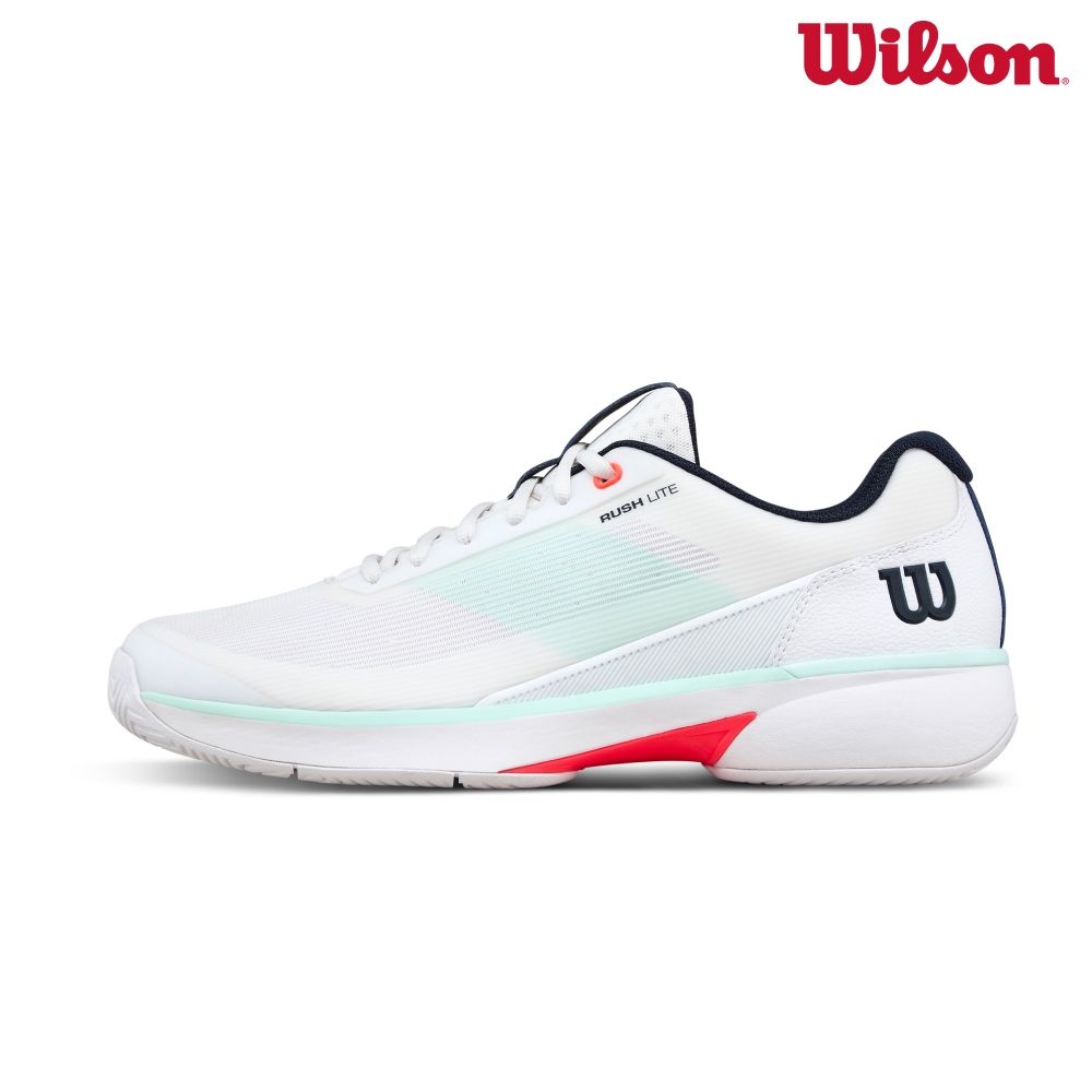 【Wilson威爾森】RUSH LITE 5 男款 網球鞋 白色
