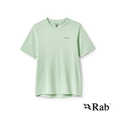 【RAB】Force Tee Wmns 短袖防曬抗臭排汗衣 女款 無花果綠 #QCC25
