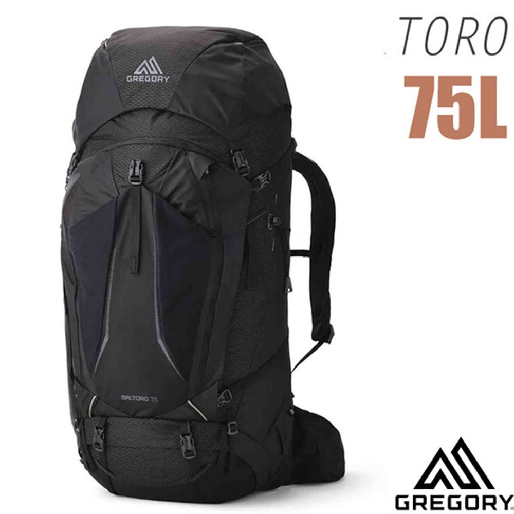 【GREGORY】BALTORO 75 專業網狀透氣健行登山背包75L(M). 157945-A798 松木黑