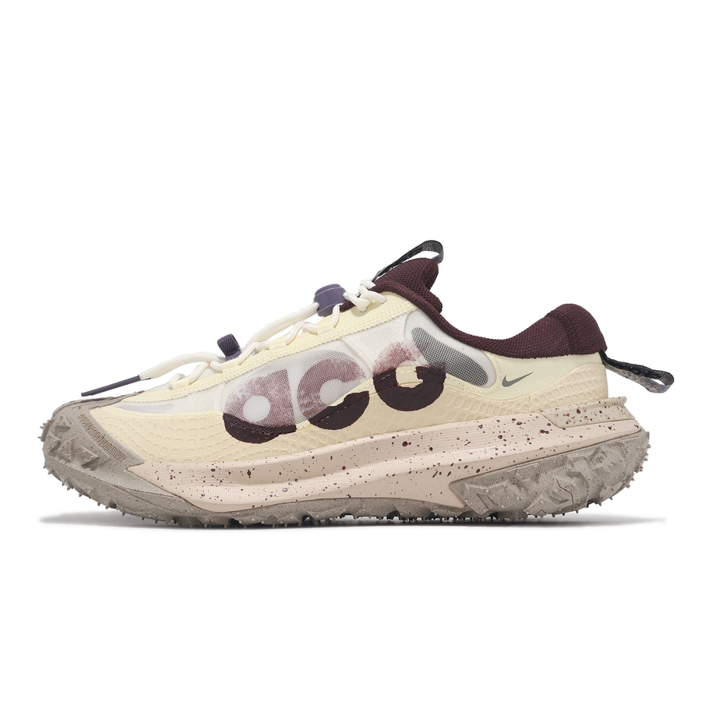 Nike 戶外鞋ACG Mountain Fly 2 Low 男鞋棕米白緩衝抓地止滑運動鞋