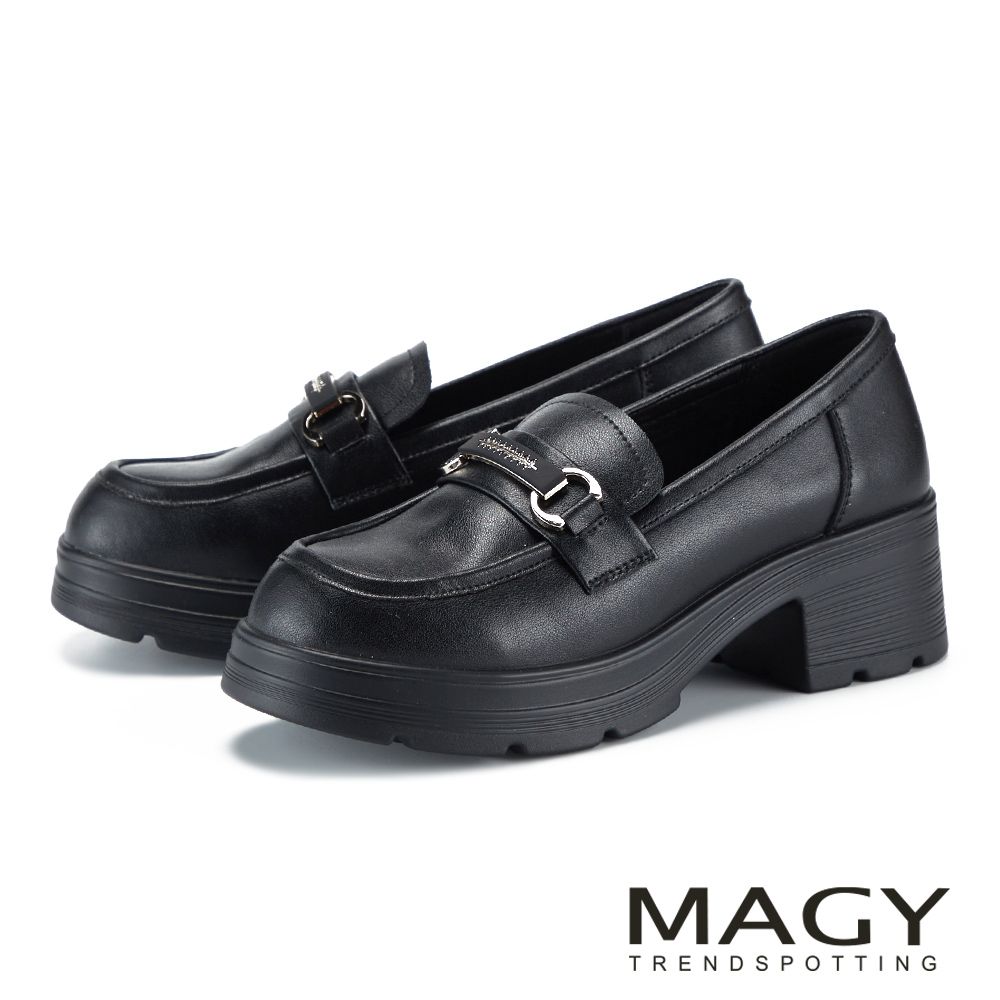 MAGY OIRN CHOiCE TAS 真皮/蝴蝶結/拼接/流蘇/穆勒/樂福/休閒/跟鞋 多款任選 (B黑色)