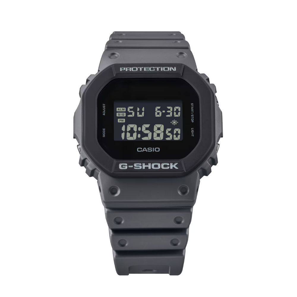 CASIO 卡西歐 G-SHOCK Urban Utility 城市潮流 軍士墨灰 經典方型 DW-5610UU-8_43.8mm