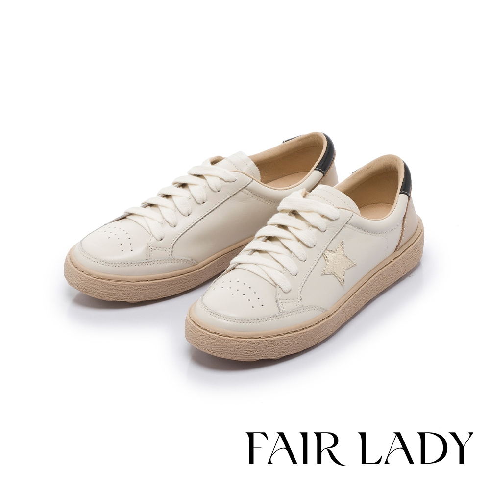 FAIR LADY 軟實力｜經典熱銷 小白鞋 多款 均一價 (C款-流沙金)