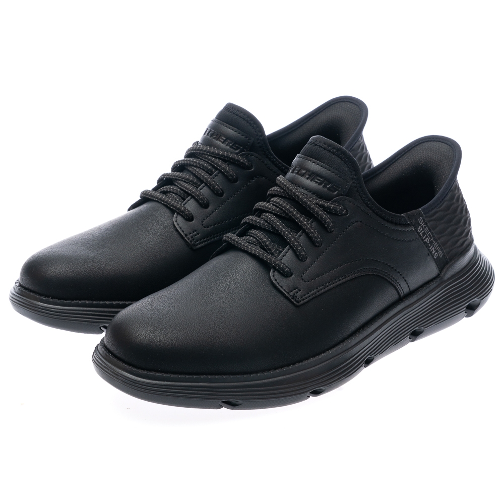 SKECHERS 男鞋 休閒系列 休閒鞋 瞬穿舒適科技 GARZA 寬楦款 - 205046WBBK