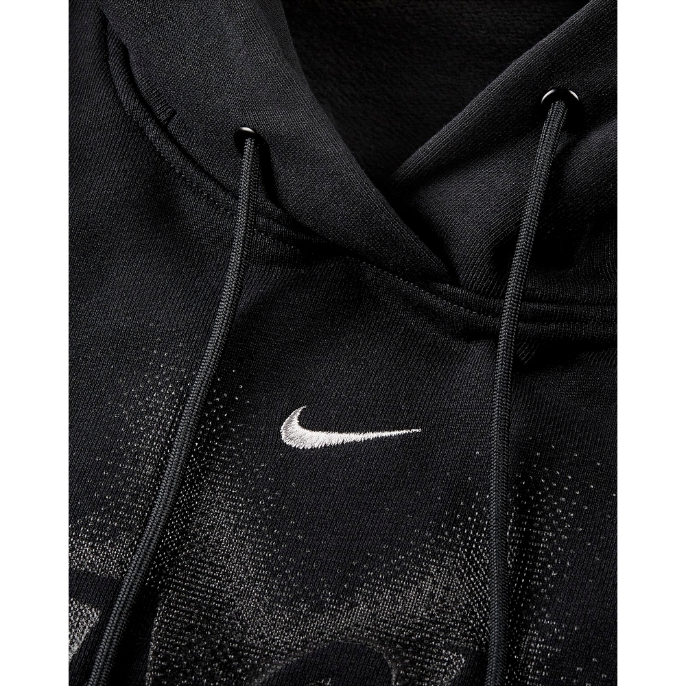 NIKE 耐吉女連帽上衣-黑色AS W NSW PHNX FLC OS PO HD GCE-HQ4869010