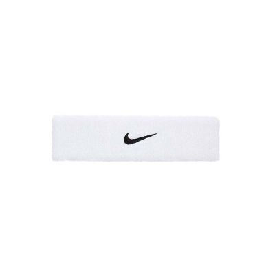 NIKE SWOOSH CLASSIC 運動 頭帶 白色 N1012407101OS [台灣現貨]