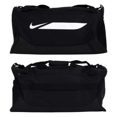 NIKE 60L旅行袋-側背包 裝備袋 手提包 肩背包 IO0918-010 黑白