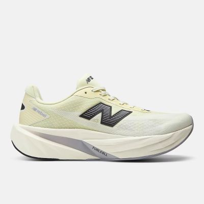 New Balance 紐巴倫 Fuelcell Rebel V5 [MFCX8QY] 男 競速跑鞋 寬楦 奶油米黃