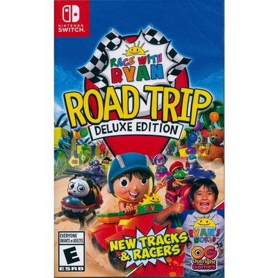 與萊恩一起賽車 豪華版 Race with Ryan Deluxe Edition - NS Switch 中英日文美版