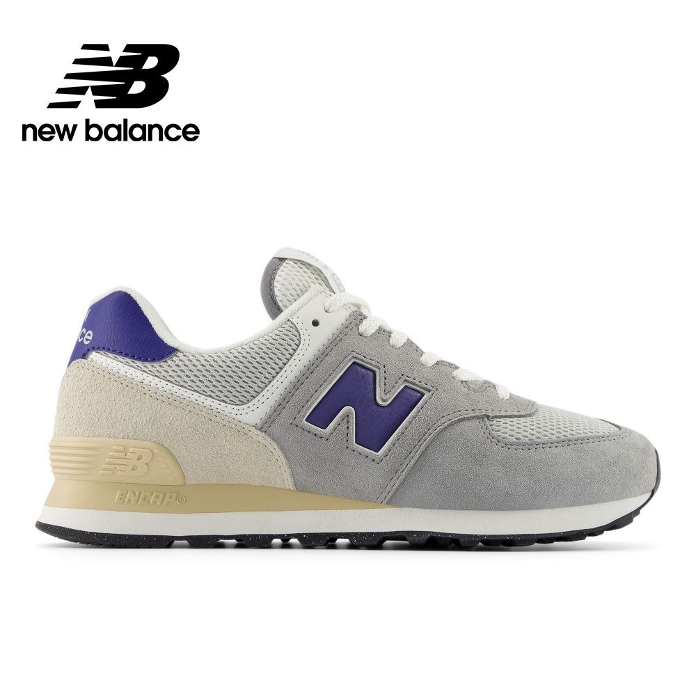 【New Balance】復古鞋_中性_灰紫色_U574SPB-D楦