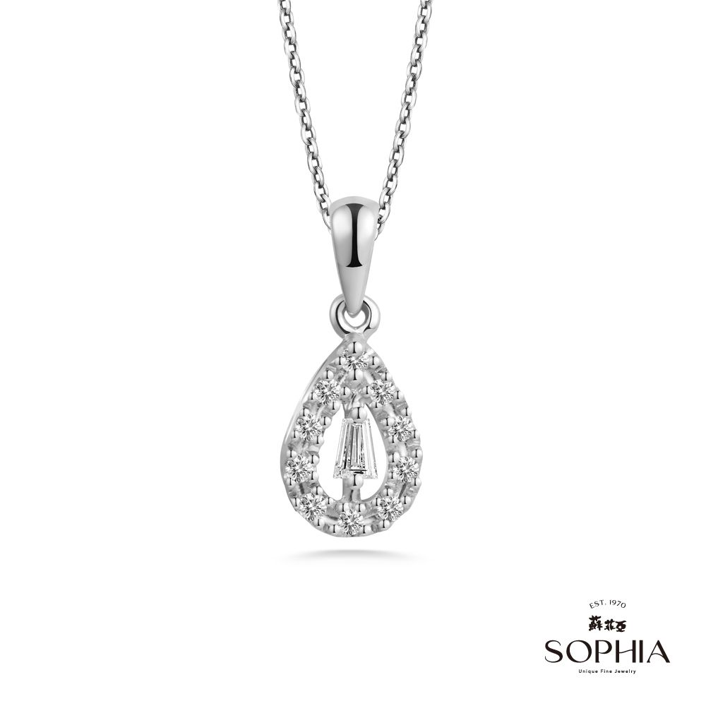 SOPHIA 蘇菲亞珠寶 - 美琳達 14K金 鑽石項墜
