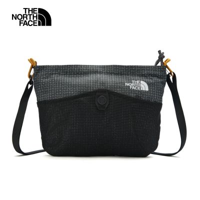 【The North Face 官方旗艦】北面男女款灰黑拼接輕便耐磨休閒單肩包｜8GJGWUO 斜背包