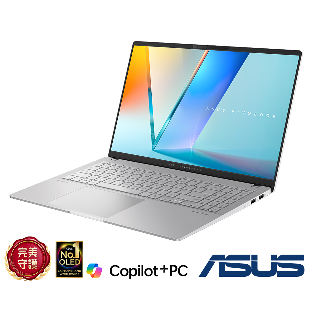 ASUS S5507QA 15.6吋3K筆電(高通X Elite X1E-78-100/32G/1TB/Vivobook