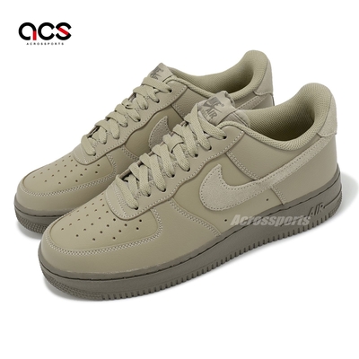 Nike 休閒鞋 Air Force 1 07 LV8 男鞋 卡其 棕 AF1 皮革 經典 HQ1176-222
