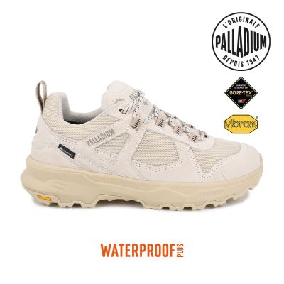 PALLADIUM GORE-TEX 科技聯名麂皮防水鞋/防水靴-男鞋/女鞋-燕麥白