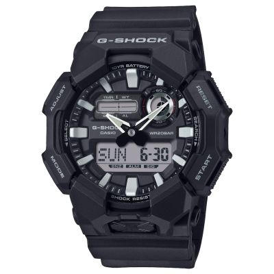 CASIO卡西歐 G-SHOCK強悍耐衝擊雙顯錶(GA-010-1A)