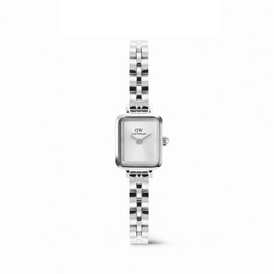 Daniel Wellington DW 手錶 Quadro Mini 15.4x18.2ｍｍ 方糖系列3珠鏈帶小方錶 (多色可選)