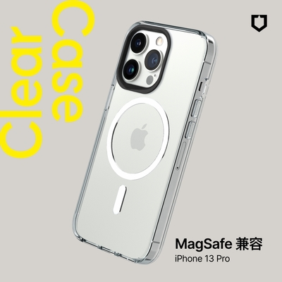 犀牛盾 iPhone 13 Pro(6.1吋) Clear (MagSafe相容)超強磁吸透明防摔手機殼