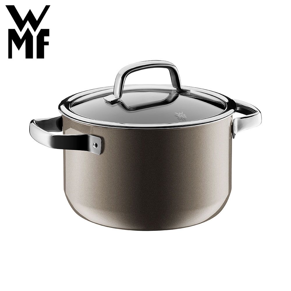 WMF FUSIONTEC MINERAL 高身湯鍋 20CM 3.7L (銅金色)▼贈竹韌砧板