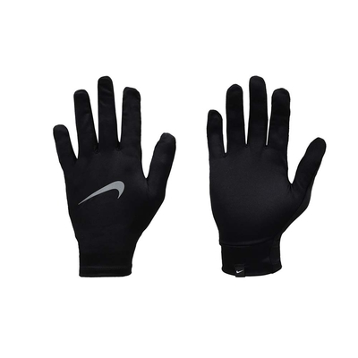 NIKE PACER LINER 慢跑手套-DRI-FIT 訓練 運動「N10105320422S」 N1010532042SM 黑白