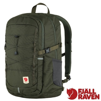 【Fjallraven 北極狐】Skule 28L 輕量多功能日用通勤後背包 23346-662 深森綠
