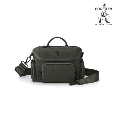 PORTER INTERNATIONAL - 理性秩序MATRIX斜背包(XS) - 靜謐灰