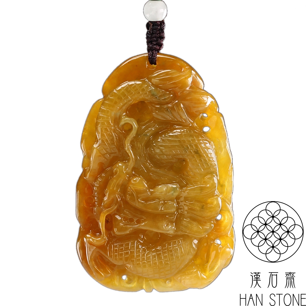 古代 和田玉(ホータン)細工彫り獣面珮 大型根付 帯飾り 提げ物 装飾品