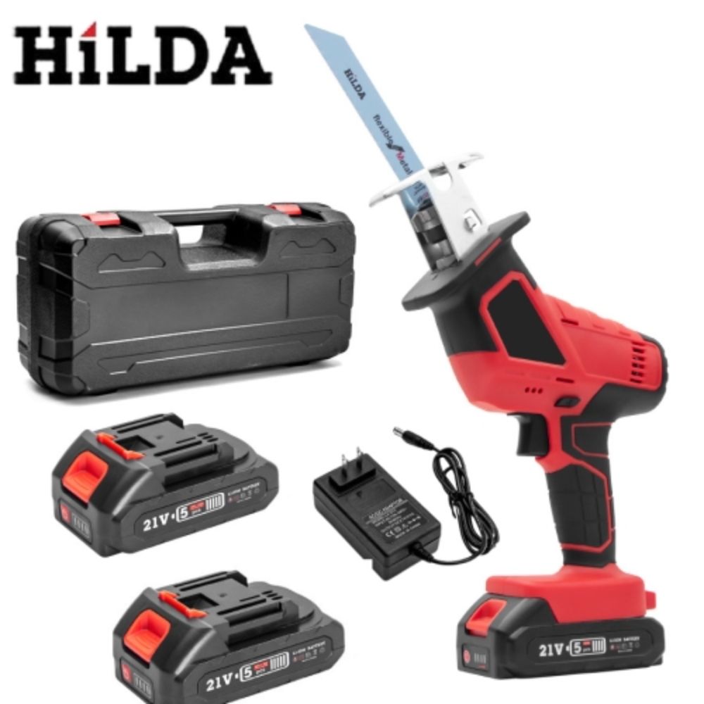 [ HILDA ] 希爾達 21V 雙電 軍刀鋸 往復鋸電鋸