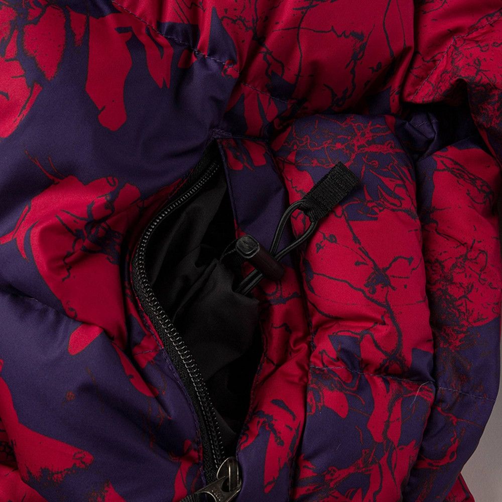 The North Face 官方旗艦】新年款-北面經典1996兒童紅色DWR防潑水羽絨