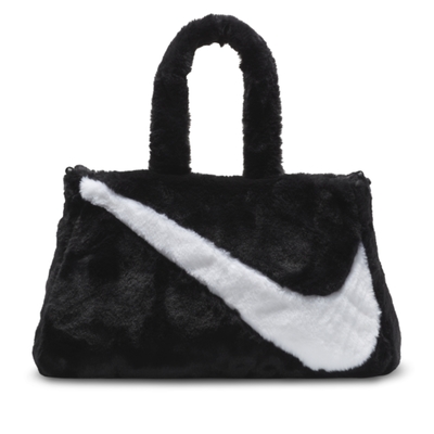 NIKE 側背包 小包 運動包 W NSW FX FUR TOTE HO23 黑 FB3050-010