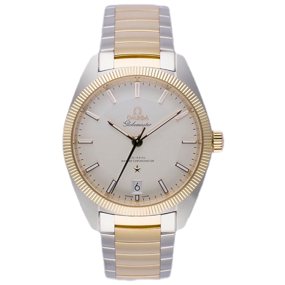 OMEGA 歐米茄 星座系列(130.20.39.21.02.001)白面鍊帶腕表x黃K金x39mm